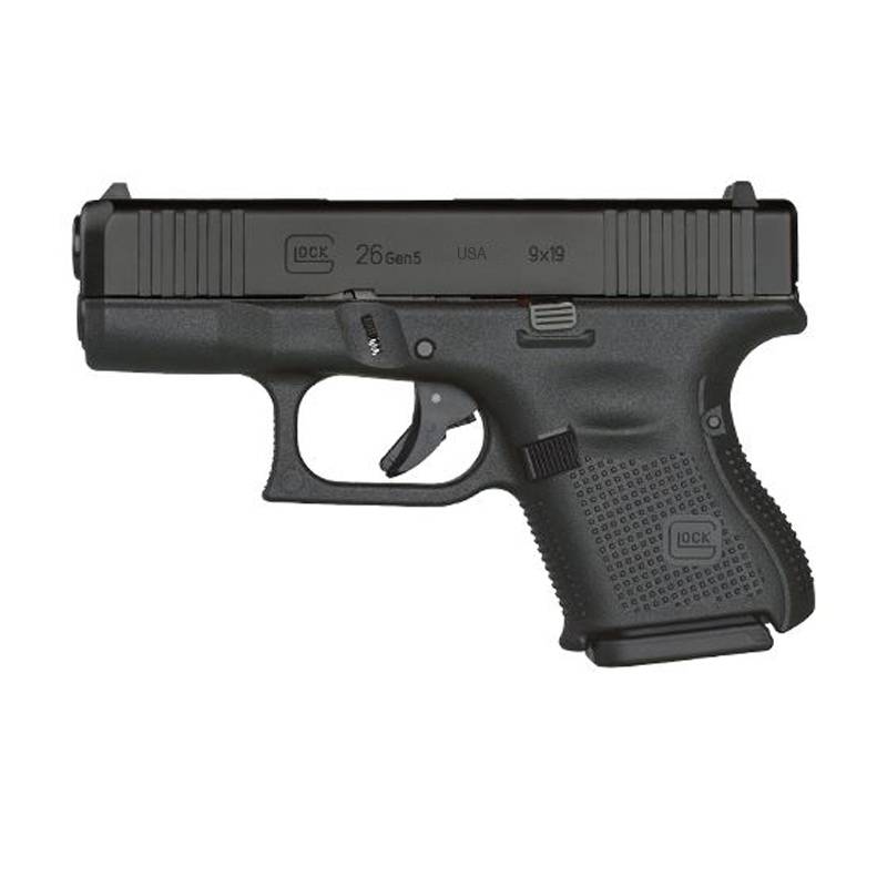 GLOCK 26 GEN. 5 9MM SUBCOMPACT SEMI AUTOMATIC PISTOL